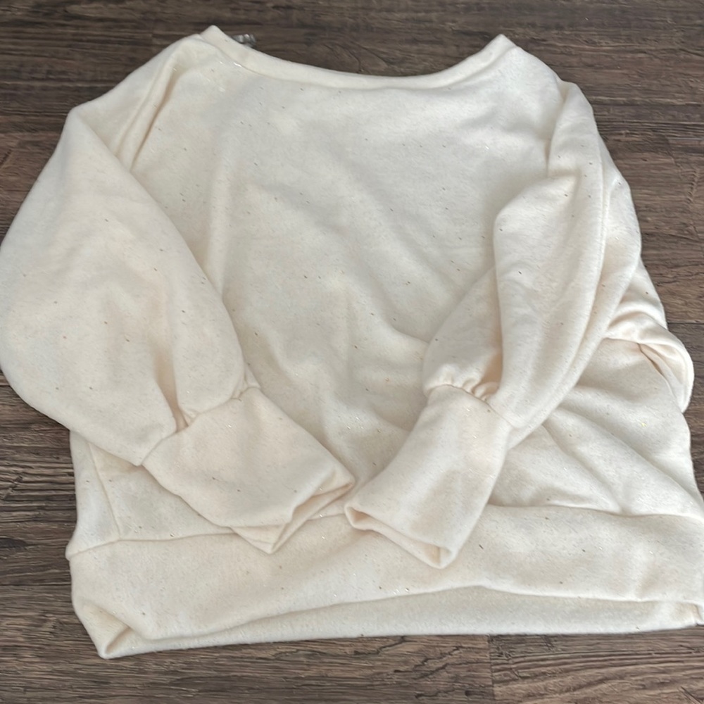 Brand new white sweater